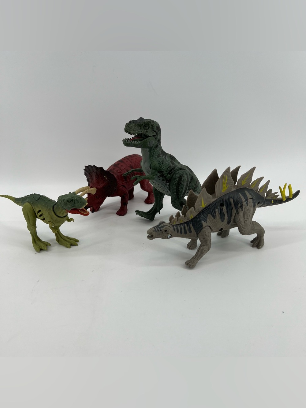 Dinosaur Toy Lot Some With Sound, 1 Jurassic Park Branded